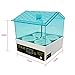 Bleiou Digital Temperature Small Brooder 4 Mini Hatchery Egg Incubator Hatcher for Chicken Duck Bird Pigeon Quail