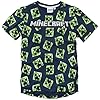 Minecraft Creeper T-shirt donkerblauw Baby’s & ouders, Fan merch, Gaming, Schurken