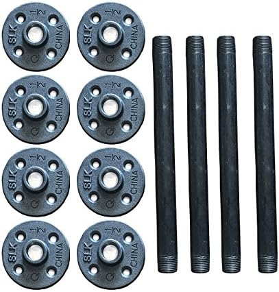 Pipe Furniture Table Legs Kit | Set of 4 | Industrial Pipe Table Legs