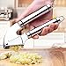 OXA Stainless Steel Garlic Press and Vegetable Peeler Set