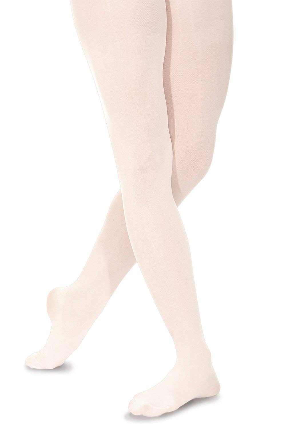 Roch Valley 40 Denier Ballet Tights Age 1-2 White