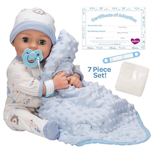Adora Adoption Handsome Baby Doll, 7 Piece