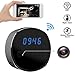 Wifi Hidden Camera Spy mini Cameras Clock HD 1080P Security Cam IR Night Vision Motion Detector Loop Recording for Home Surveillance