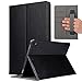 iPad Pro 10.5 Case, Pasonomi Premium Leather Case Stand Cover with Card Slots & Elastic Hand Strap for Apple iPad Pro 10.5 2017 Release (Black)