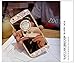 iPhone 6/6s Case, Surpriseyou Luxury Crystal Rhinestone Soft Rubber Bumper Bling Diamond Glitter Mirror Makeup Case with Ring Stand Holder for iPhone 6 & 6s (Gold)