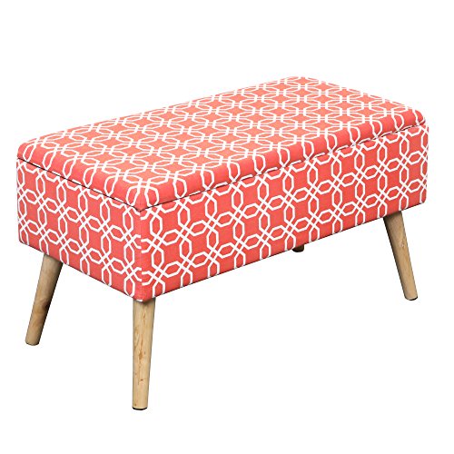 Otto &amp; Ben 30&quot; Storage Bench Mid Century