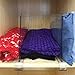Sooyee Beautiful 2 PCS Acrylic Shelf Dividers, Perfect Perfect for Closets Kitchen Bedroom Shelving Organization to Organize Clothes Closet Shelves, Books,Towels and Hats, Purses Separators,Clear.