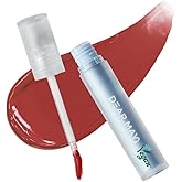 DEARMAY Lost Ribbon Blur Tint LR05 Spill Tea 3.3g Long Lasting Lip Stain With First Color Payoff, With Hyaluronic Acid and Vitamins for Non Drying Lip Care, Smooth Matte Finish, Vegan, Korean Makeup