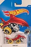 Hot Wheels 2017 Street Beasts Shark Bite (Shark Car) 345/365, Red