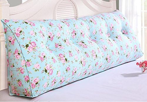 dekoratif yastik arkalik yastik evde buyuk pencere ve ucgen bas destegi yatak bas destegi koltuk yastigi gece kumas yastik boyun yastigi 100 50 20cm amazon com tr