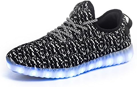 LED Shoe Lights Kids Boys Girls Light Up Shoes USB Charging Easy Flashing Sneakers