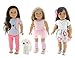 13 Piece Lot Doll Clothes Set, Fits 18