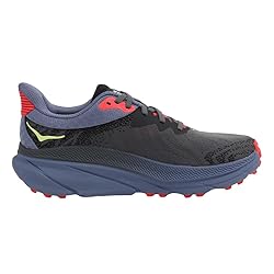Hoka Men's Challenger 7 Sneaker, Obsidian/Anchor, 7