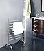 WarmlyYours Barcelona Towel Warmer, 8 bar, Brushed Stainless