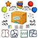 Sandwich Cutters for Kids | 65pc set of Bento Lunch Box Supplies and Accessories | Fun Healthy School Lunch Kit | Fruit and vegetable cookie cutters, picks, sandwich cutter shapes, and BONUS EBOOK
