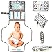 Diaper Changing Pad Portable and Baby Changing Pad | 2-in-1 Compact Travel Diaper Clutch and Portable Changing Pad For Diaper Bag | Table Pad Liners Waterproof Mat | Newborn Baby Changing Station