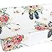 Baby Girl Floral Crib Bedding Floral Changing Pad Cover (Feather)