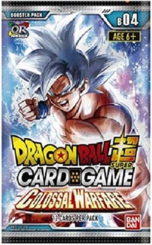 Dragonball Colossal Warefare Booster Pack Trading Card Game (1 Booster Supplied)