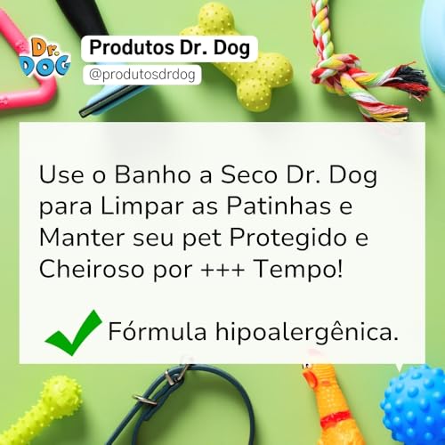 Kit Banho a seco Pet + Perfume cheirinho de bebê, hipoalergênico, Banho Expresso para Cães e Gatos – Limpa, Perfuma e Hidrata, Sem Enxágue (Banho a seco Pet 120ml)