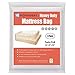 HOMEIDEAS 4 Mil 2-Pack Super Thick Mattress Bags for Moving Twin/Full, Heavy Duty Mattress Moving Bags for Long Term Storage, Tear & Puncture Resistance