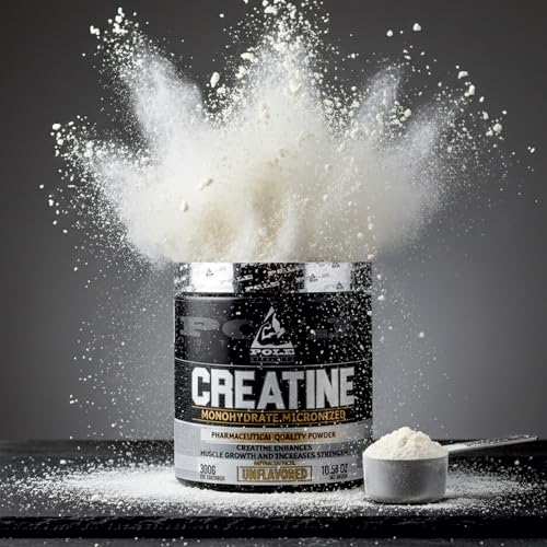 Pole Nutrition Creatine Monohydrate Micronized Powder, Unflavoured, 300g