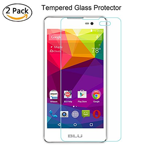 Acdream blu advance 5.0 screen protector - [2 pack] premium hd cl…