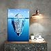 KREATIVE ARTS - Canvas Quotes Wall Art Success Inspiration Motivation Iceberg Poster Stretched Gallery Wraps Giclee Print Ready to Hang for Office and Home Decor 24x36inch