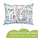 Little Sleepy Head Toddler Pillowcase, 100% Cotton & Hypoallergenic Pillow Case for Toddler Pillow, Snug Fit Envelope Pillowcase, 13x18 Pillowcase, Pilllow Sold Separately (Cars)