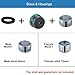 XCSOURCE 10pcs Faucet Replacement Part Flow Restrictor 1.5 GPM 6L Insert Aerator for Bathroom Kitchen Tap HS924