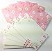 Daiso Japan Message Card Set Washi (Sakura)