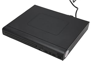 Mini DVD Player, USB DVD CD Player Compatible with DVD R, DVD RW, JPEG, CD R and CD RW, 720P HD, 2.0 Sound Channel, for Home 