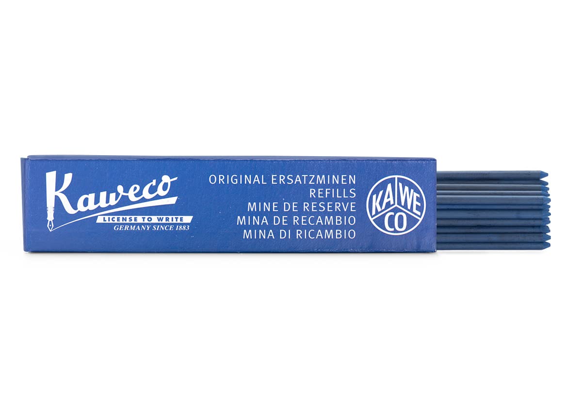 Kaweco Graphite Leads 2.0 mm Blue HB Pack of 24 | Replacement Pencil Refills 2.0 mm for Mechanical Pencil | Graphite Pencil Leads 24 Pieces 2.0 mm Blue