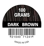 Samson Hair Building Fibers Hair Loss Concealer DARK BROWN XL REFILL 100gr Made in USA Available Worldwide