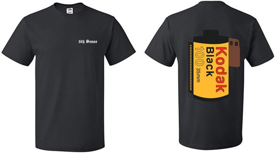 grafIQ Kodak Rap - 6th Sense - Film Student Analog T Shirt