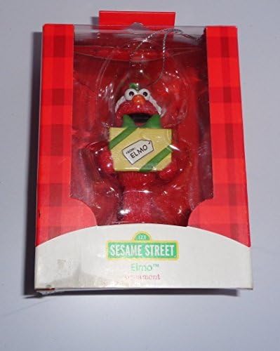2015 Elmo With Present Carlton Ornament
