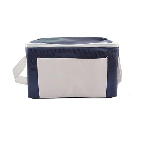 Small Portable Picnic Tote Thicken Waterproof Oxford Cloth Cooler Bag Grill Accessories Tool Set for Outdoor Sports Camping BBQ, Holidays Party, Beach, Picnics YCB005 (Blue)