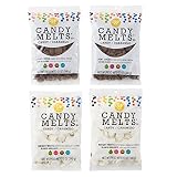 Wilton Light Cocoa and Bright White Candy Melts Candy Set, Vanilla & Chocolate Candy Melts