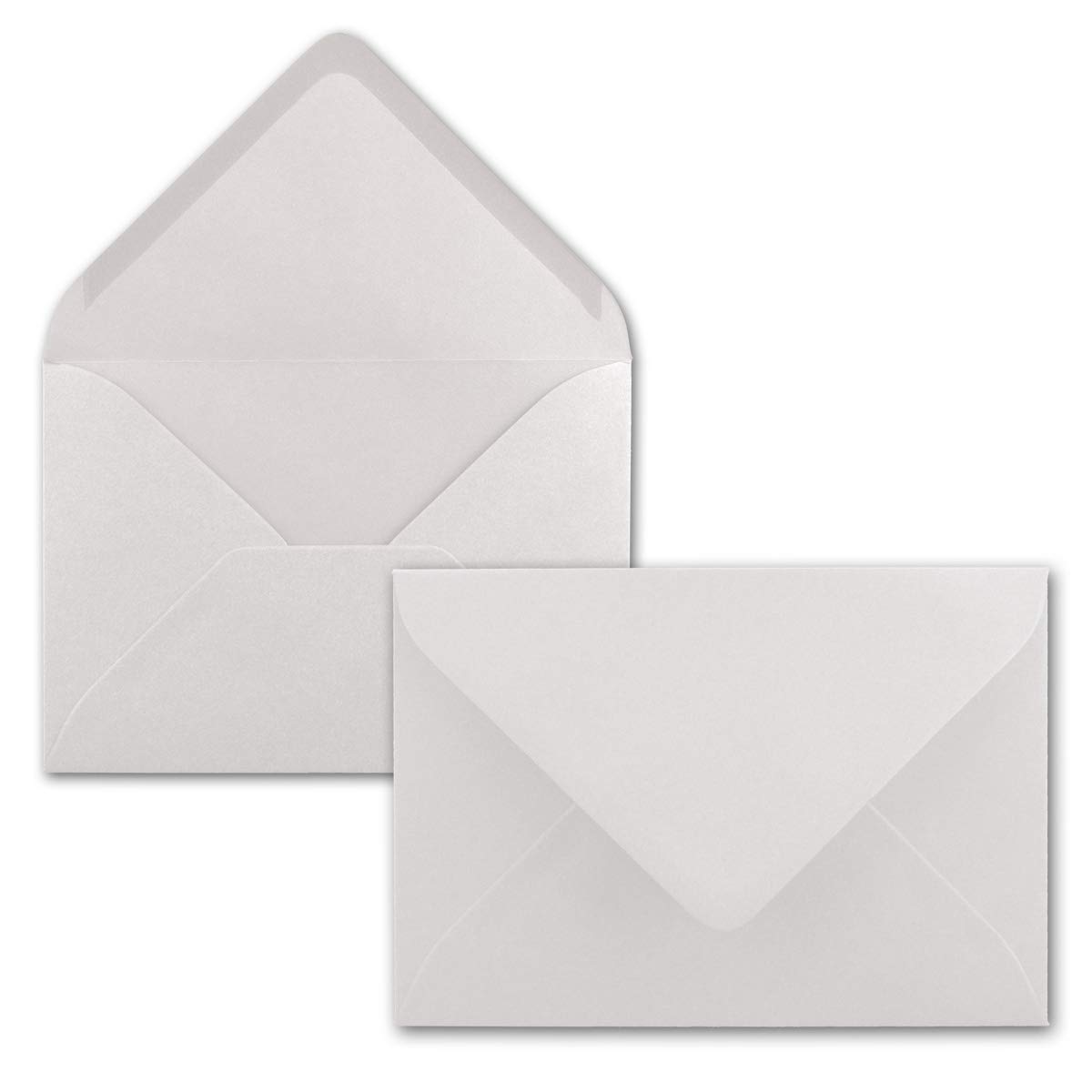 Mini envelopes, 5.2 x 7.6 cm, with Wet Seal for Flower Greetings, Greeting Cards, Tags and Gifts, FarbenFroh by Gustav Neuser. 25 Umschläge 22 Natural White