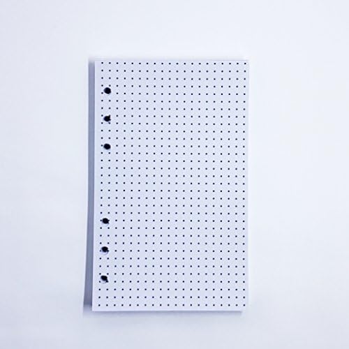 Dotted Refill Paper - 4 Dots Per Inch - Notebooks, Diaries, Journals - Loose Leaf Binders - For Him or Her