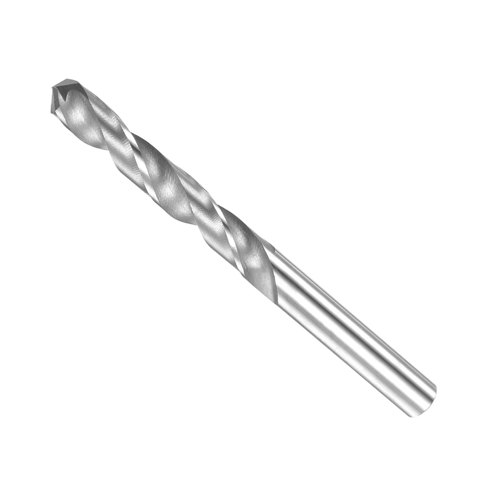 CoCud Solid Carbide Drill Bits, 5mm Diameter, K35 Tungsten Carbide Straight Shank Twist Drill Bits - (Applications: for Stainless Steel Alloy), 1-Piece