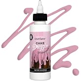 Strawberry-Flavored Cake Drizzle by Chefmaster, Edible Cake Drip Frosting for Decorating, Drip for Cakes, Cupcakes, Cookies, Donuts, 5 oz