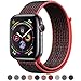Tces Sport Wristbands Compatible with 2018 Watch Band 38mm 42mm 40mm 44mm, Soft Lightweight Breathable Woven Nylon Sport Loop Replacement Strap Compatible with 2018 Watch Series 4 3 2 1