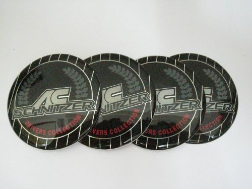 Ac Schnitzer Drivers Collection 4 Pcs Set Decal Wheel Center Caps Emblems