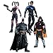 Arkham City: Harley Quinn, Batman, Nightwing, & Robin Action Figure 4-Pack