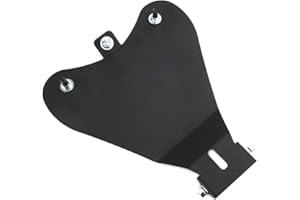 REMAIW MOTO Motorcycle Solo Seat Baseplate Base Plate Base Pan Heavy Duty Steel Black Fits for Sporster 883 1200 Chopper Bobber