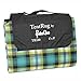 Paha Que Wilderness TR200 Outdoor and Tent Adventure Rug Waterproof Picnic Concert Blanket, 10 x 10', Multicolor