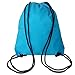 6 Pack Drawstring Backpack Bags 420D polyester fabric Folding Shoulder Cinch Bag