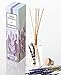 Urban Naturals Lavender Fields Oil Essential Oil Reed Diffuser Set with Real Lavender Stems! French Blossoms, Geranium & Clary Sage | #1 Gift Idea for Aromatherapy & Stress Relief | Vegan | USA Made