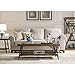 Emerald Home Furnishings Chandler Rustic Wood End Table with Solid Wood Top, Metal Base, and Open Storage Shelf, Pine Brown