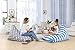 Aubliss Stuffed Animal Storage Bean Bag Chairs Cover, 50